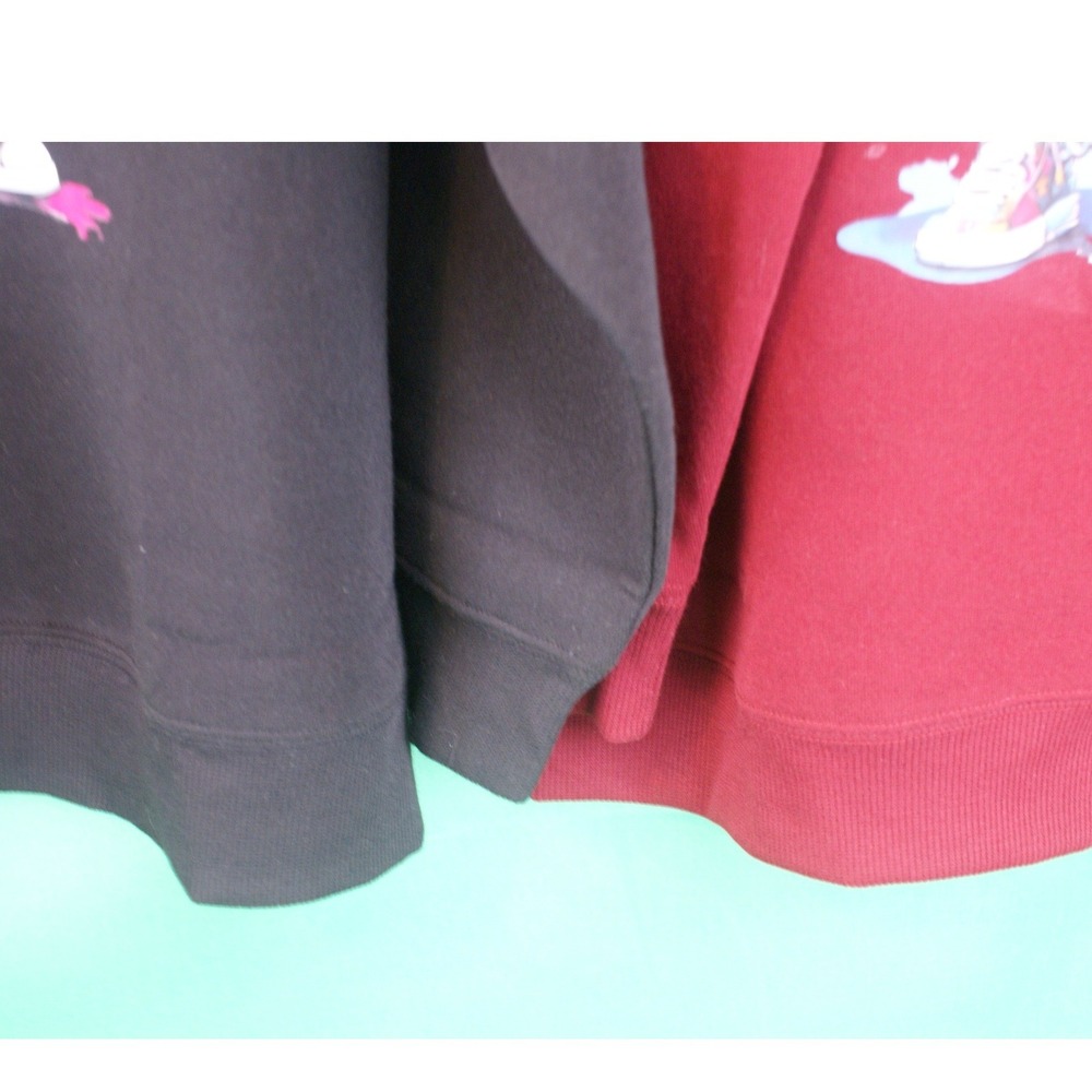 Pure Champ Kids 2-Pack Graphic Sweatshirts Black Dog & Red Monkey Size 10/12 - Picture 6 of 12